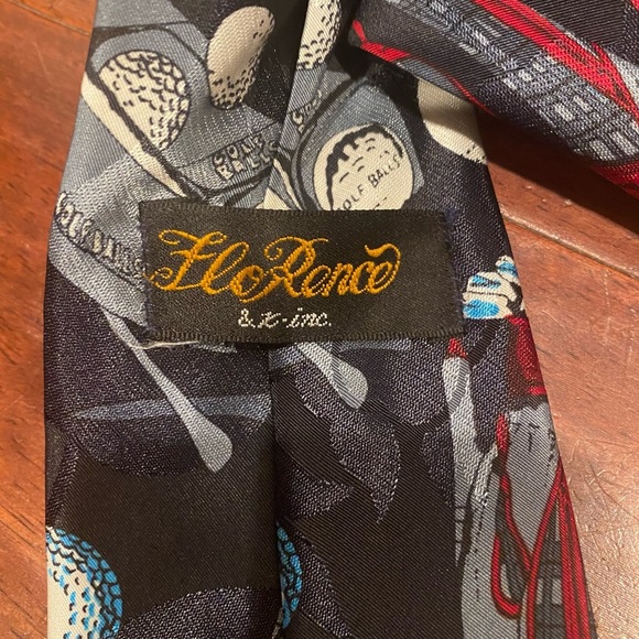 golf tie - Picture 4 of 5